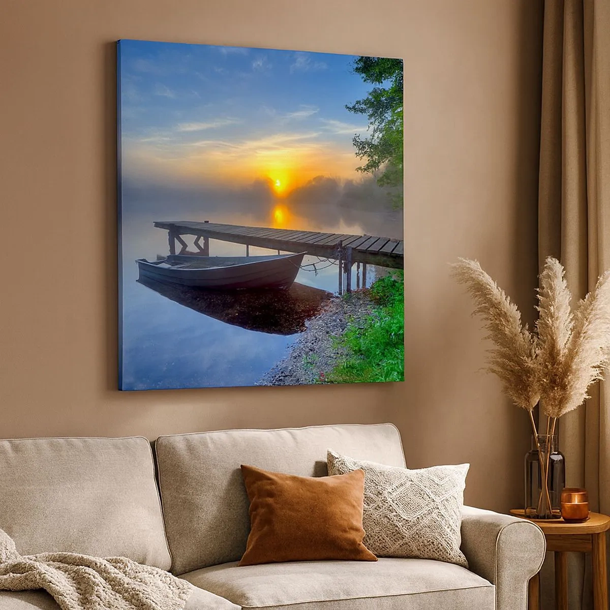 Schilderen op canvas - Hoe gewoon verandert in magie - 30x30 cm