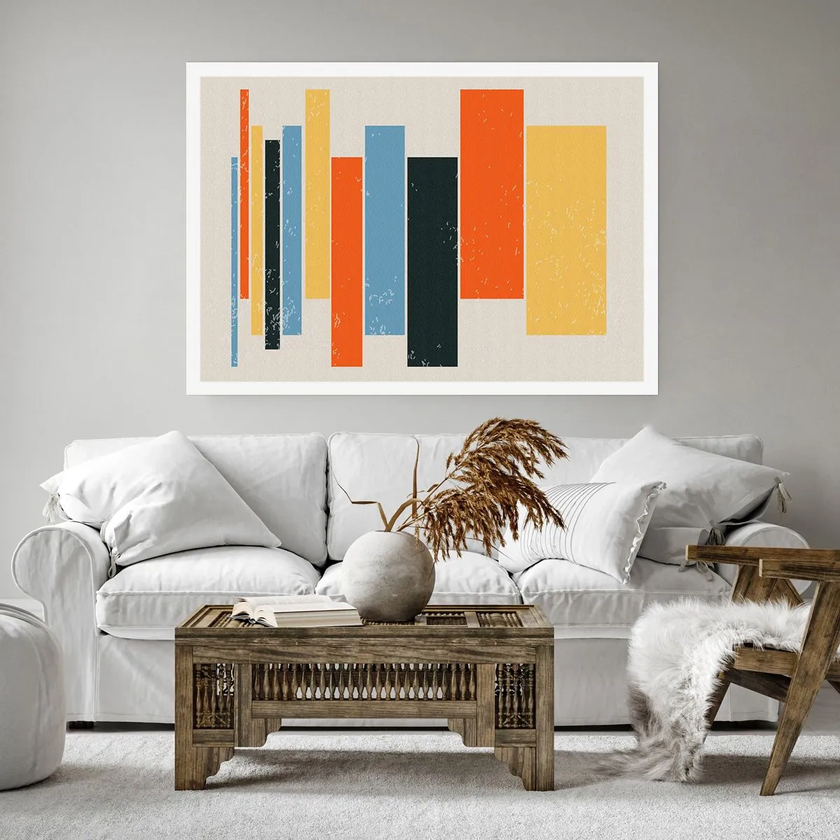 Poster - Muzieknotatie - 91x61 cm