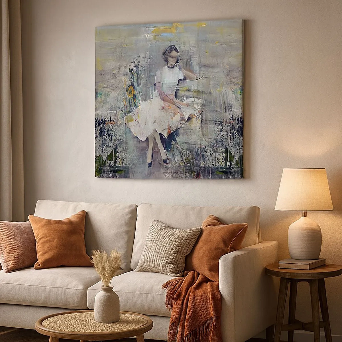 Schilderen op canvas - Klassiek en modern - 30x30 cm