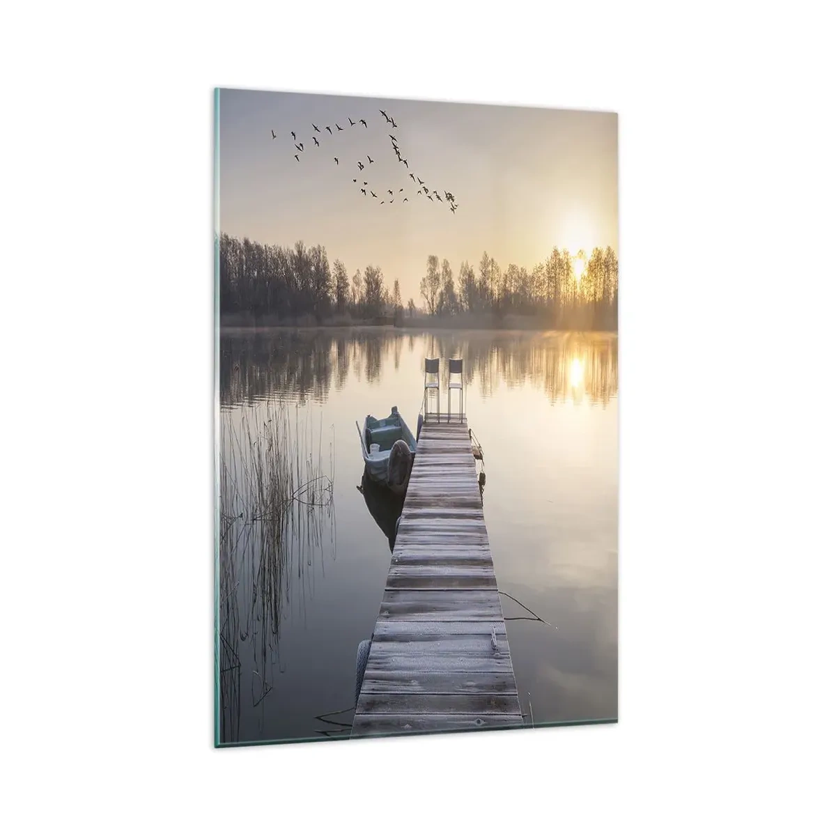 Schilderen op glas - Ik ben zo terug - 80x120 cm