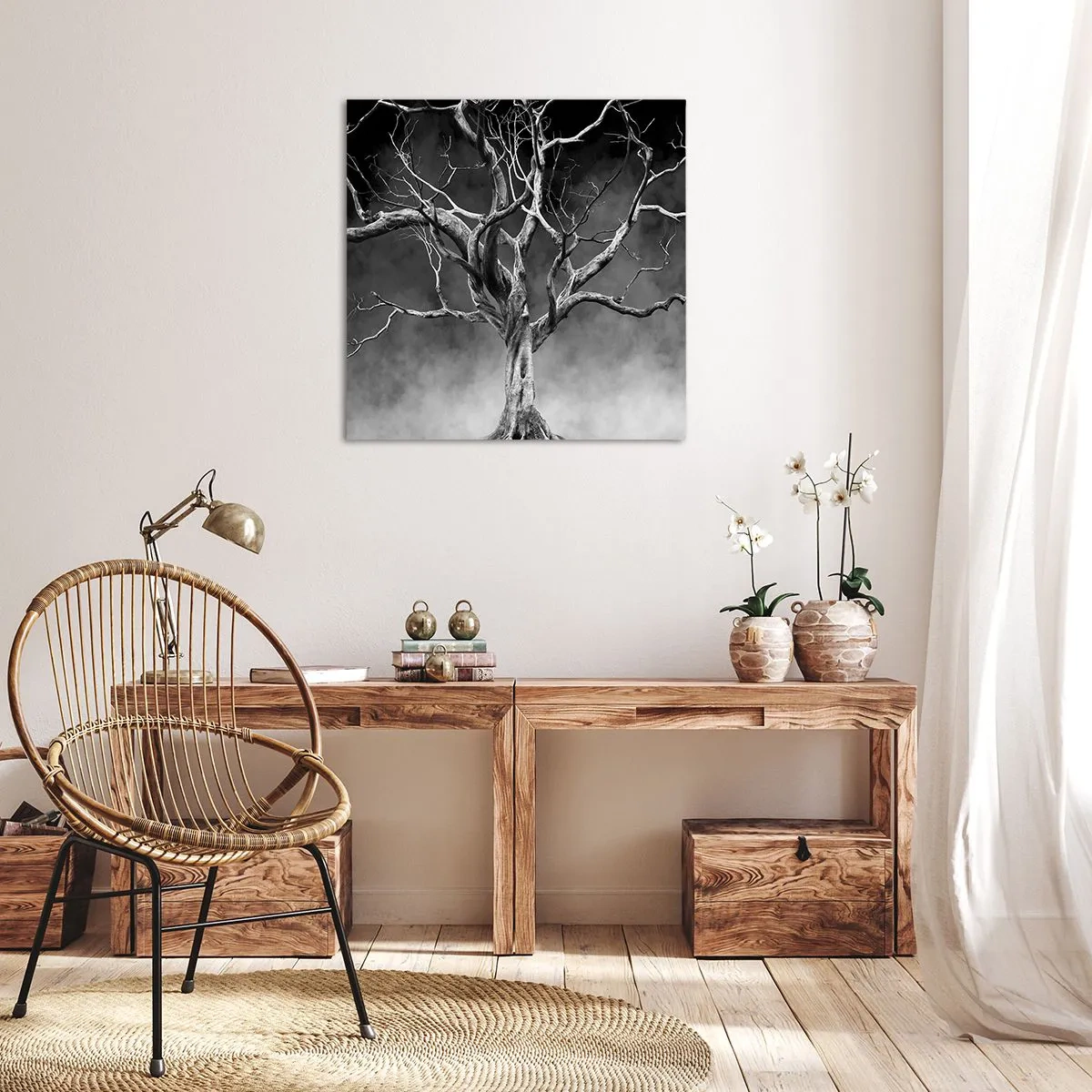 Schilderen op canvas - Oorspronkelijk en heilig - 40x40 cm