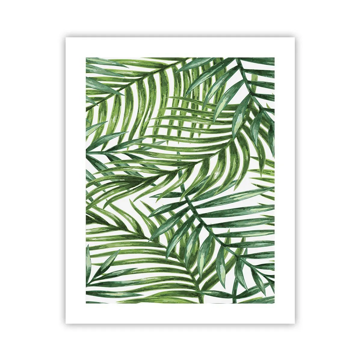 Poster - Onder de groene luifel - 40x50 cm
