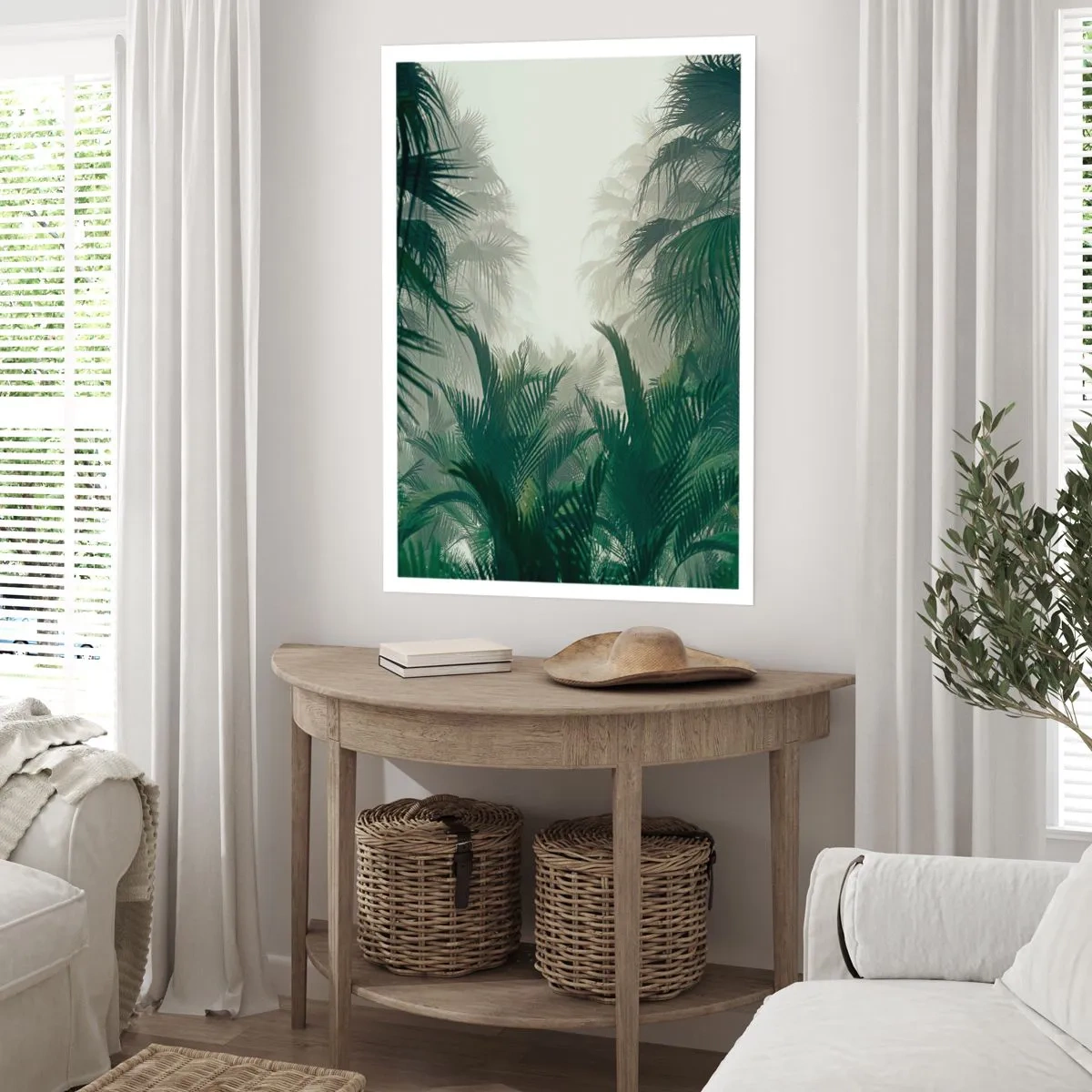 Poster - Tropisch mysterie - 40x50 cm