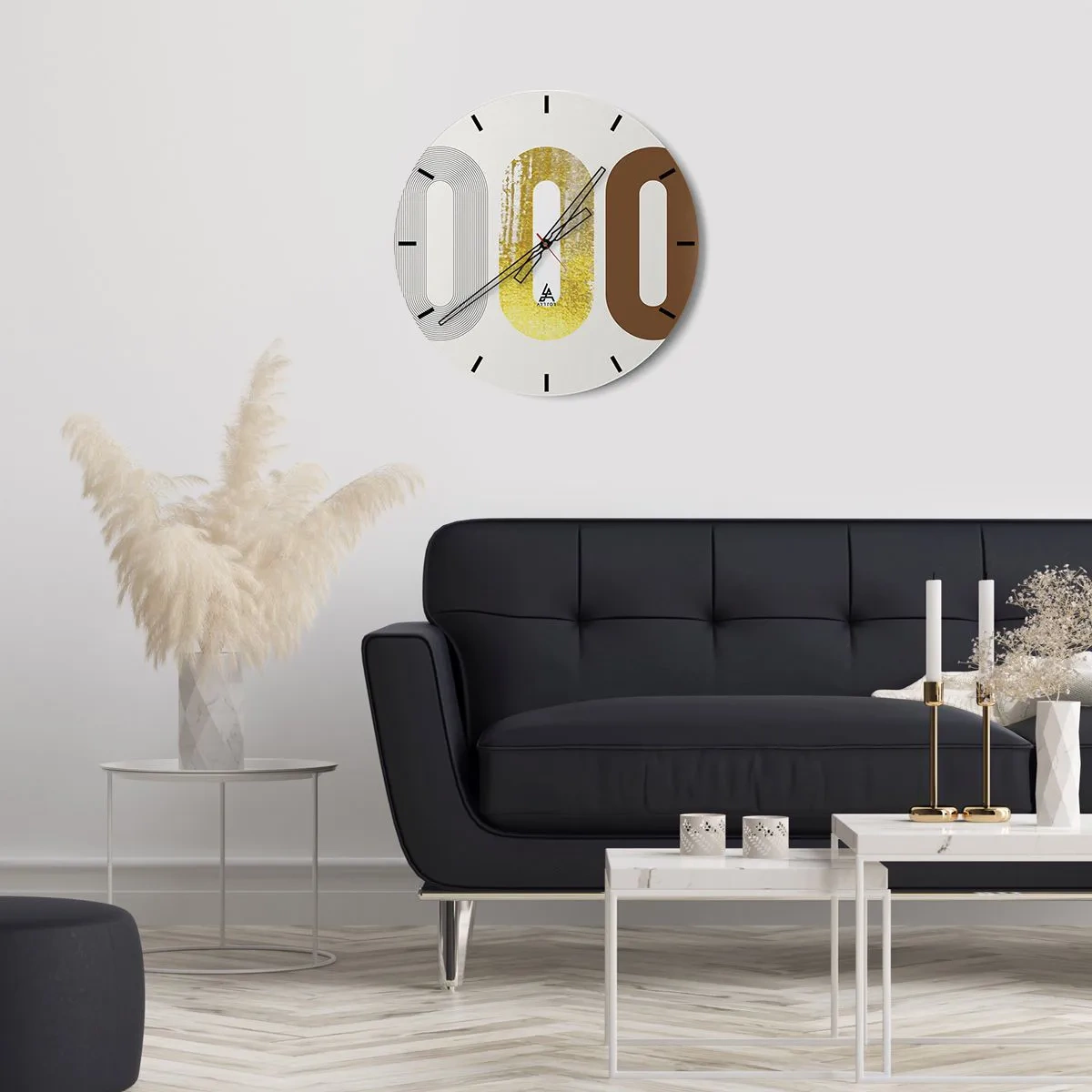 Wandklok - Klok - Oooo! - 30x30 cm