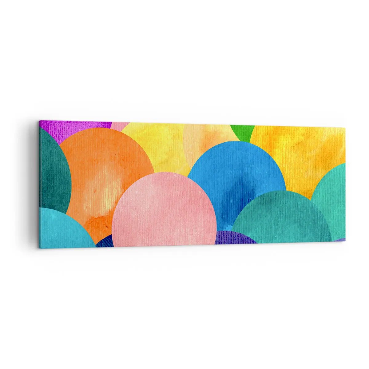 Schilderen op canvas - De oorspronkelijke volheid van het leven - 140x50 cm