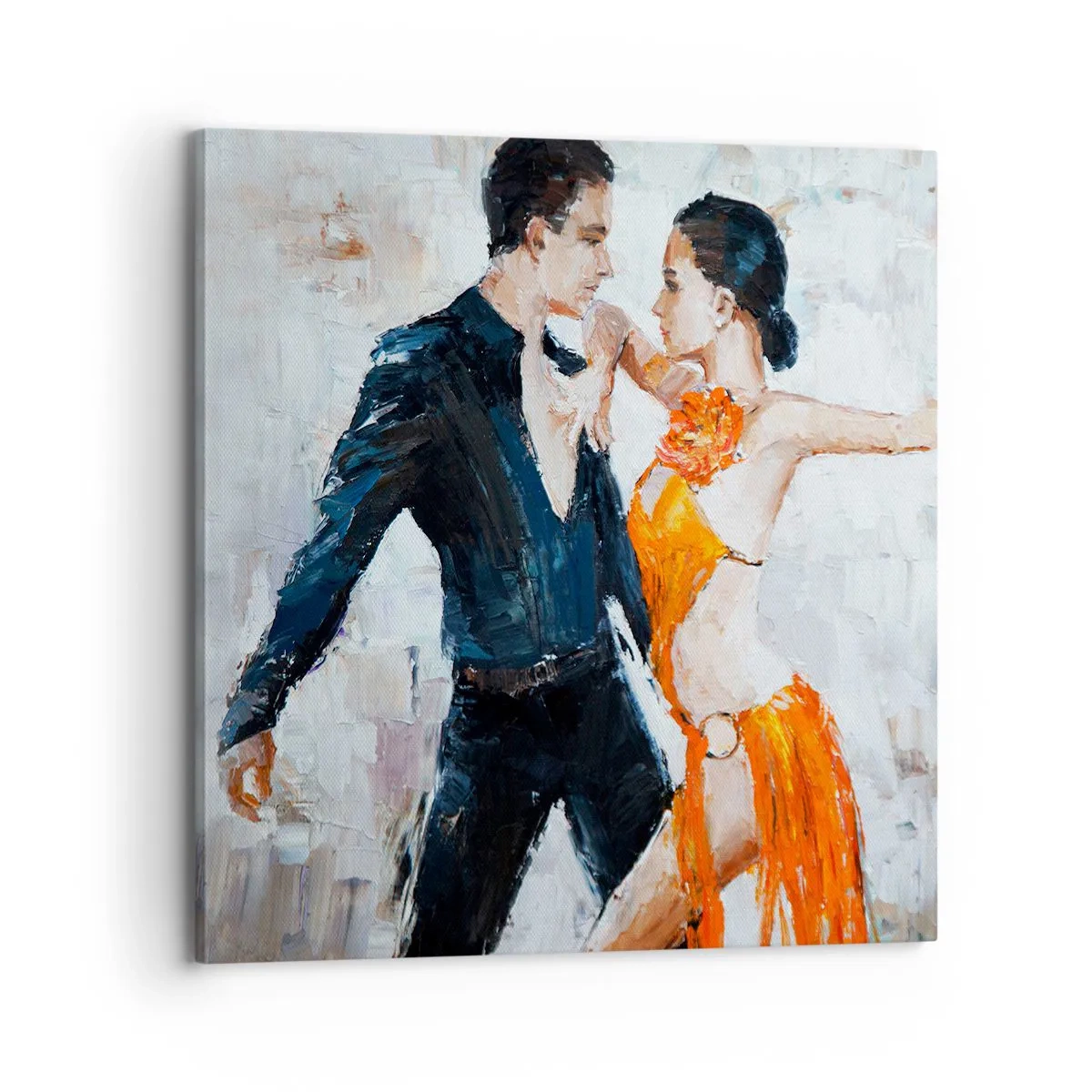 Schilderen op canvas - Dirty dancing - 70x70 cm