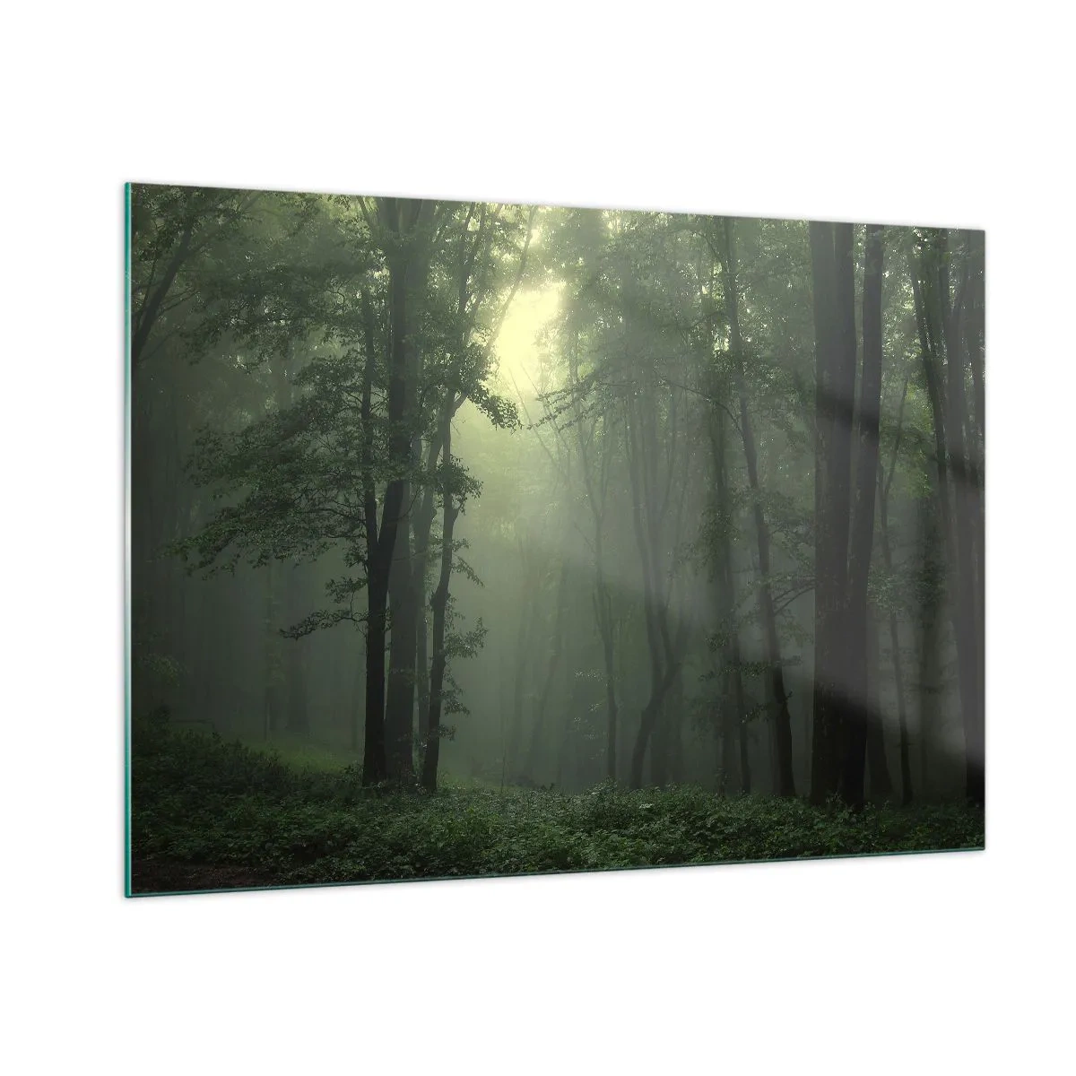 Schilderen op glas - Voordat hij wakker wordt - 100x70 cm