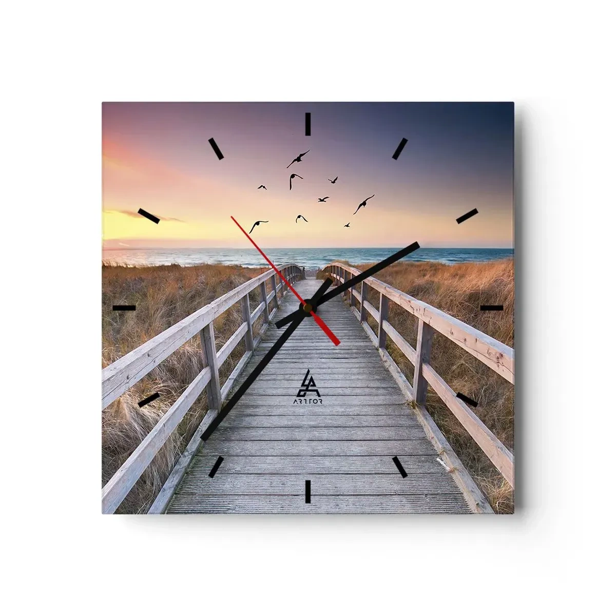 Wandklok - Klok - De ruimte voor opvliegen - 40x40 cm