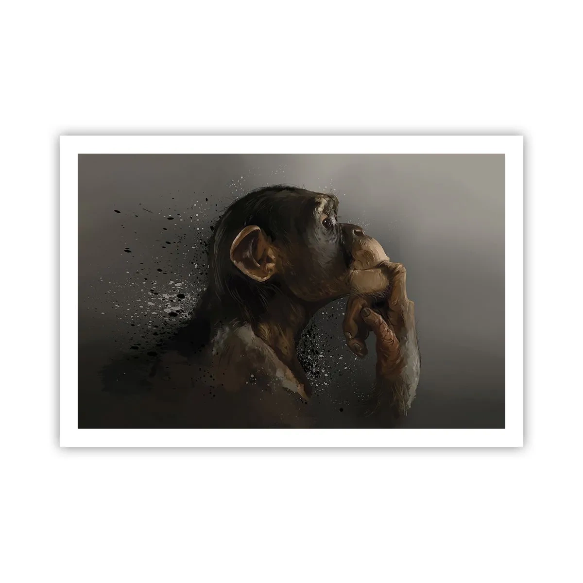 Poster - Zeker een denker - 91x61 cm