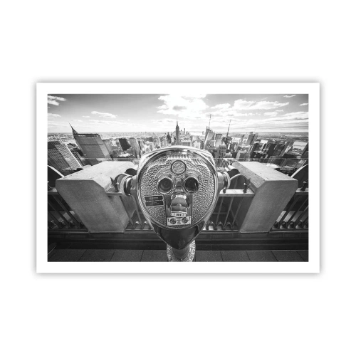 Poster - Stad boven de steden - 91x61 cm