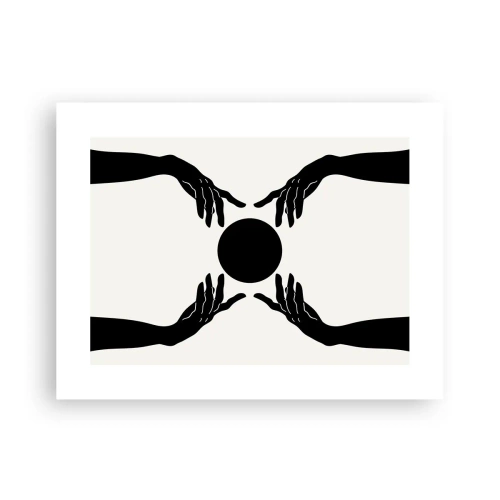 Poster - Geheim teken - 40x30 cm