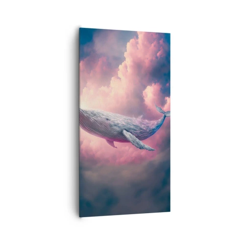 Schilderen op canvas - Wrijf over je ogen - 65x120 cm