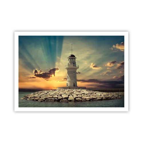 Poster - Licht - Goed - Schoonheid - 100x70 cm