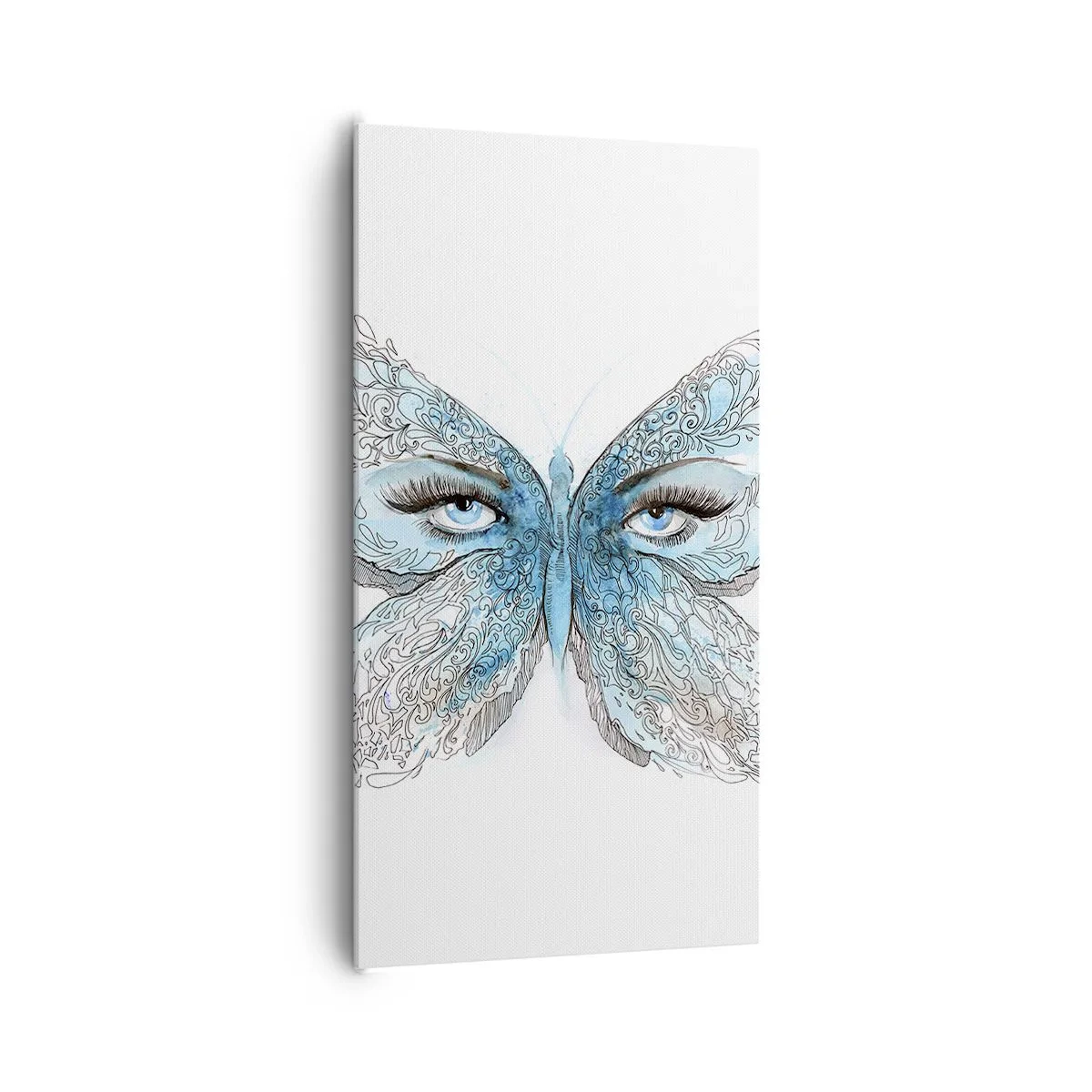 Schilderen op canvas - Eros pimpelmees - 65x120 cm