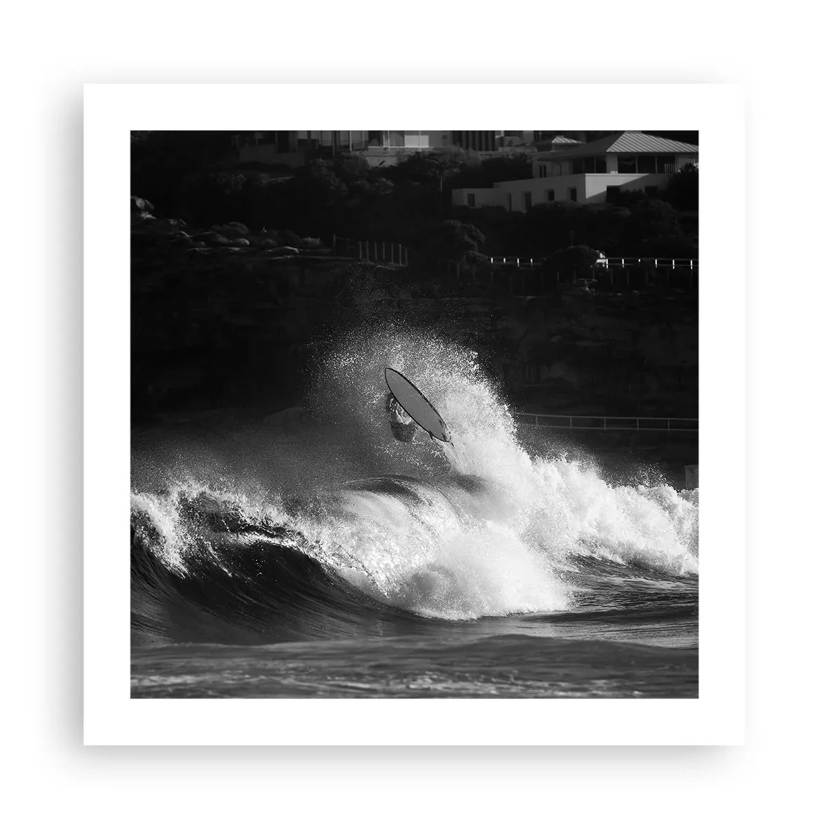 Poster - Uitdaging aanvaard! - 50x50 cm