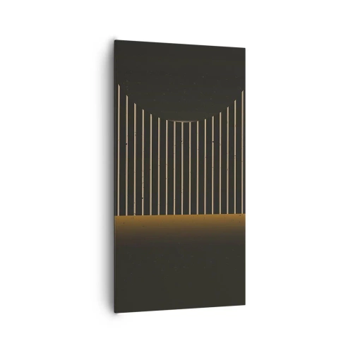 Schilderen op canvas - Verken de duisternis - 65x120 cm