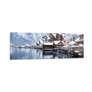 Schilderen op glas - In winterdecoratie - 160x50 cm