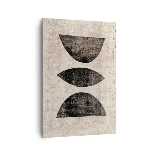 Schilderen op canvas - etnische abstractie - 70x100 cm