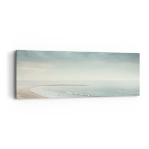 Schilderen op canvas - op zoek naar vrede - 90x30 cm