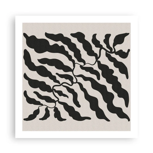 Poster - Natuur van een vierkant - 60x60 cm