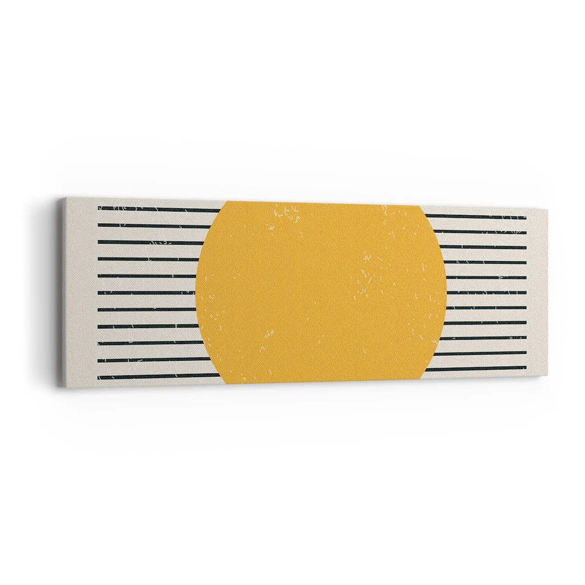 Schilderen op canvas - De kracht van eenvoud - 90x30 cm