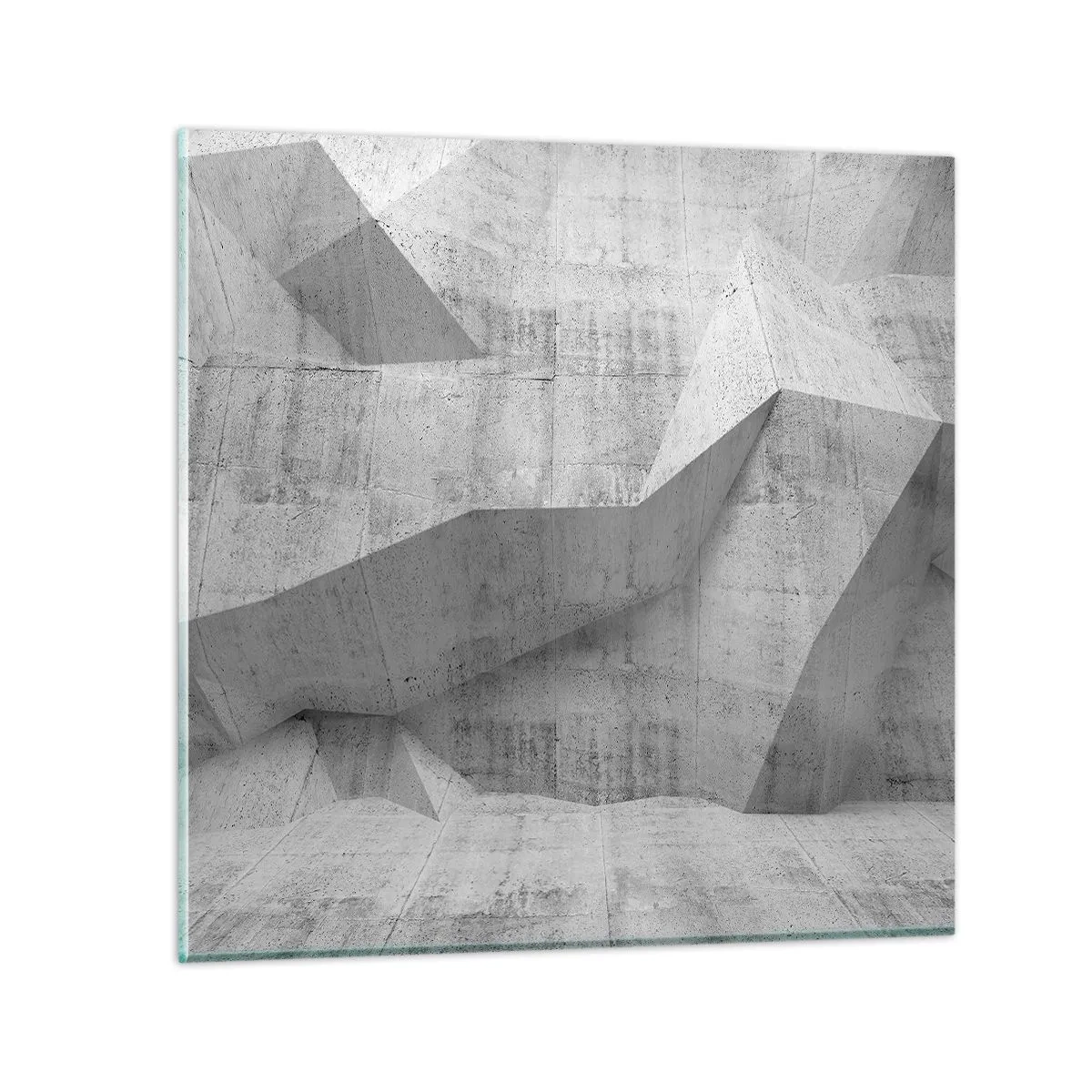 Schilderen op glas - Een echte uitdaging - 60x60 cm