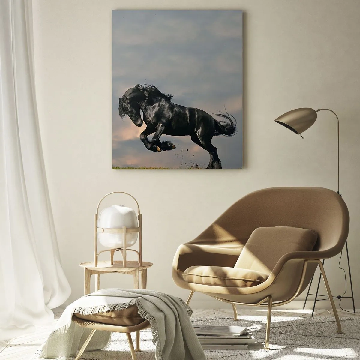 Schilderen op glas - Mooi en vrij - 50x70 cm