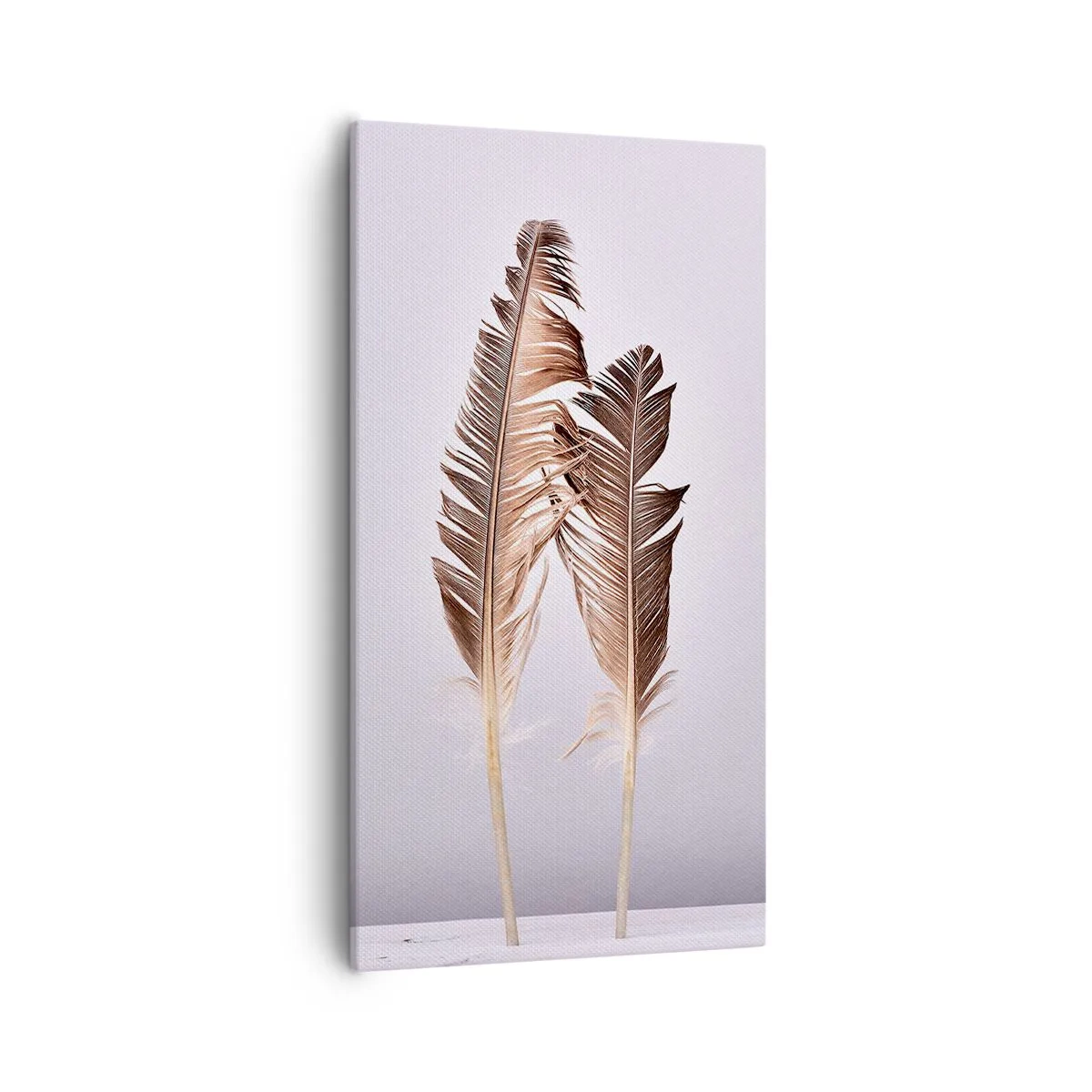 Schilderen op canvas - Tegen het niets - 55x100 cm