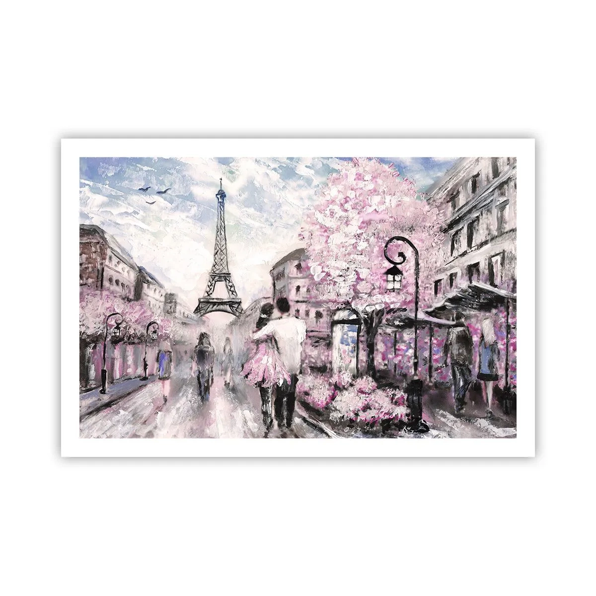 Poster - Hoe verliefd te worden is alleen in ... - 91x61 cm