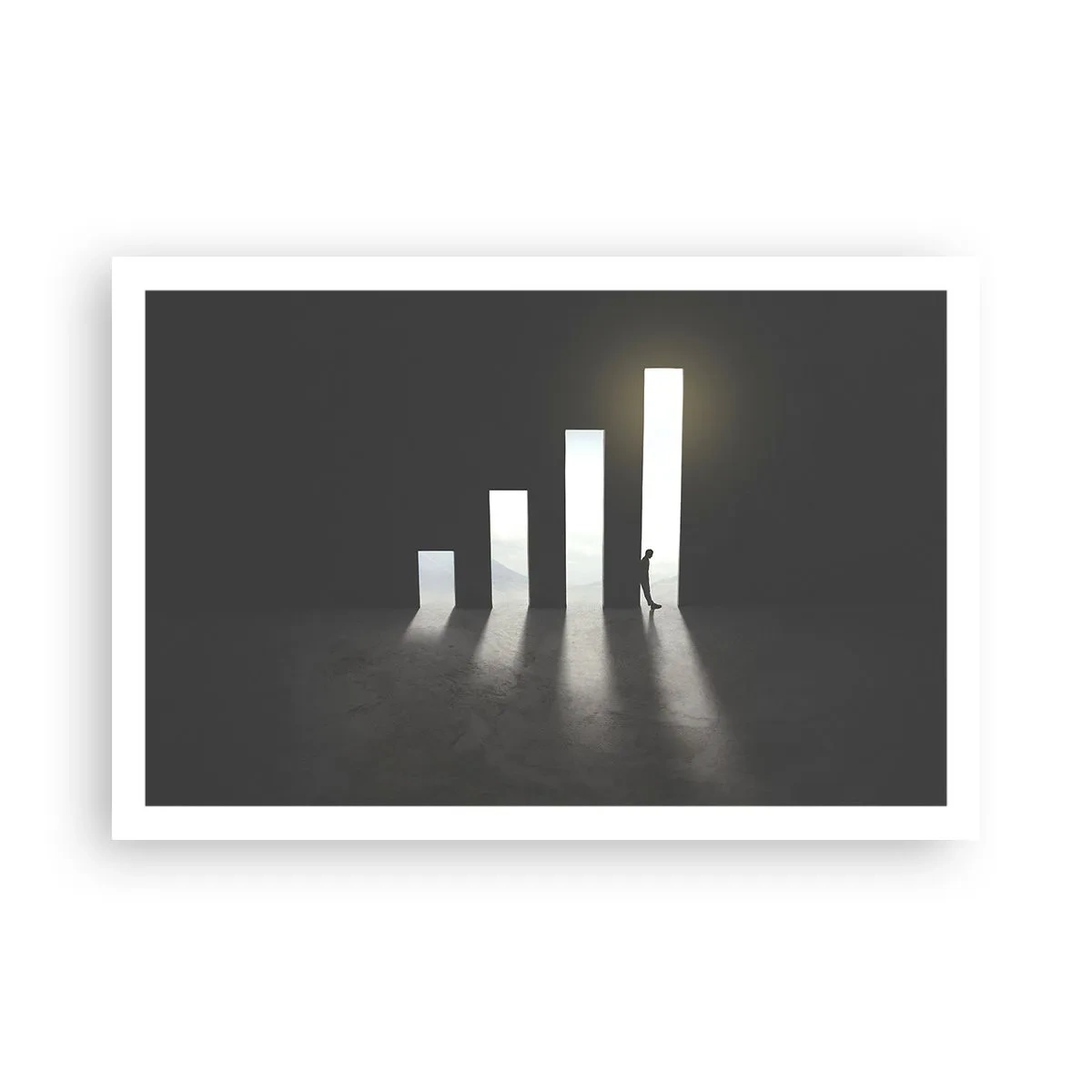 Poster - Succes - impressie - 91x61 cm