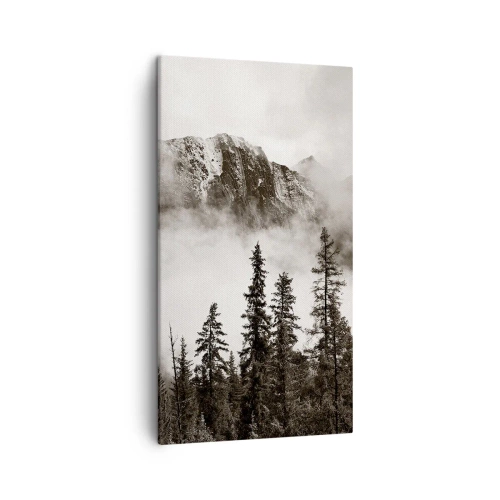Schilderen op canvas - Granieten liniaal - 45x80 cm