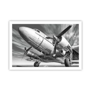 Poster - Altijd klaar om te vliegen - 91x61 cm
