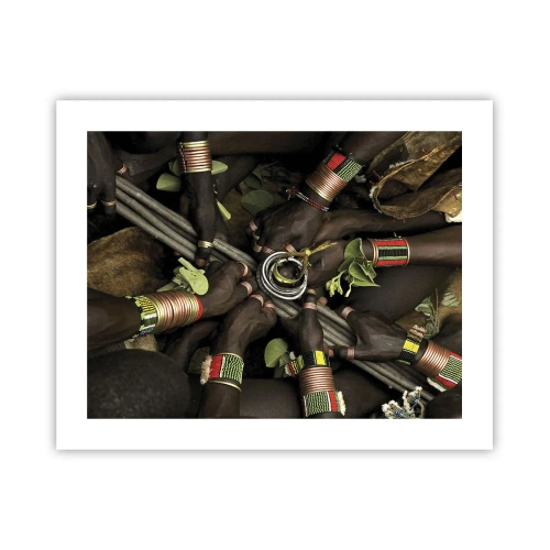 Poster - Wij zijn samen - 50x40 cm