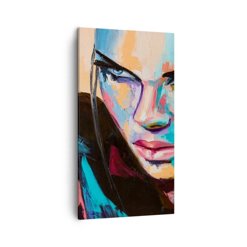 Schilderen op canvas - Wildheid in het hart - 45x80 cm