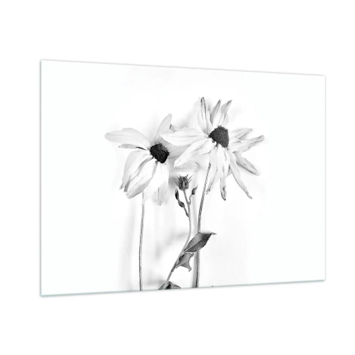 Schilderen op glas - Niemand wil alleen zijn - 100x70 cm