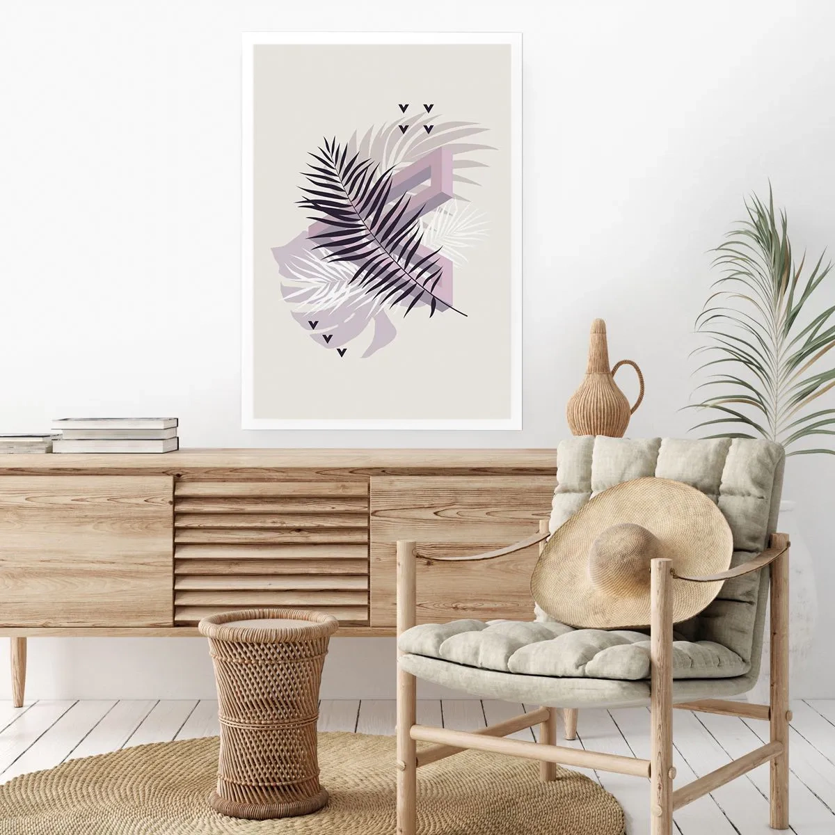 Poster - De schaduw van de schaduw - 40x50 cm