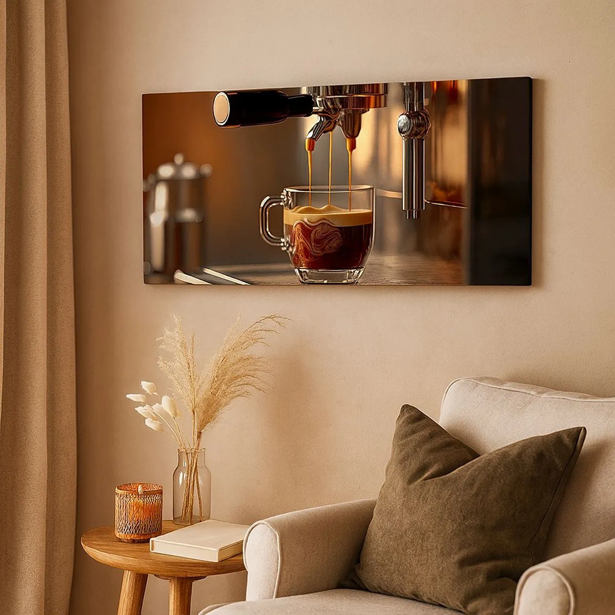 Schilderen op canvas - Een sensuele mix - 100x40 cm