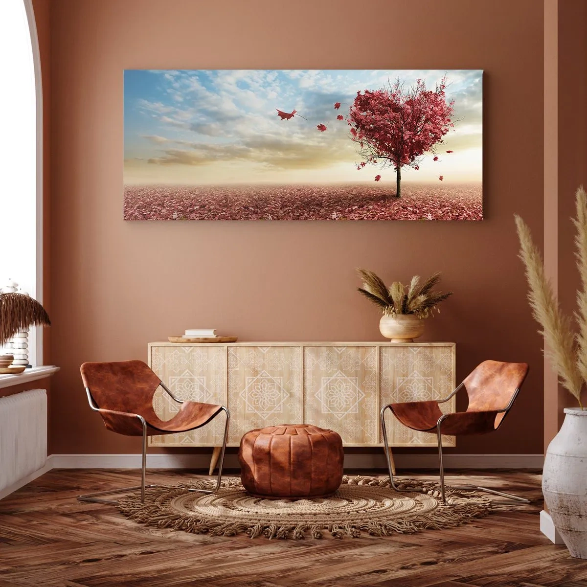 Schilderen op canvas - Word ook verliefd - 120x50 cm