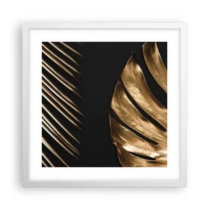 Poster in een witte lijst - Anders en net zo duur - 40x40 cm