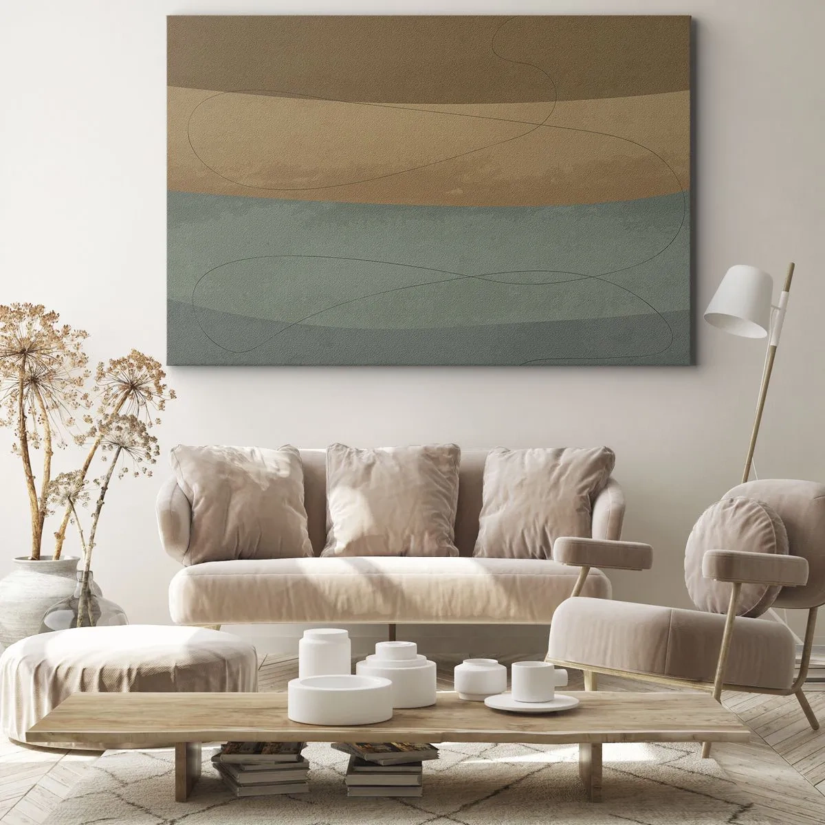 Schilderen op canvas - Horizontale compositie - 120x80 cm