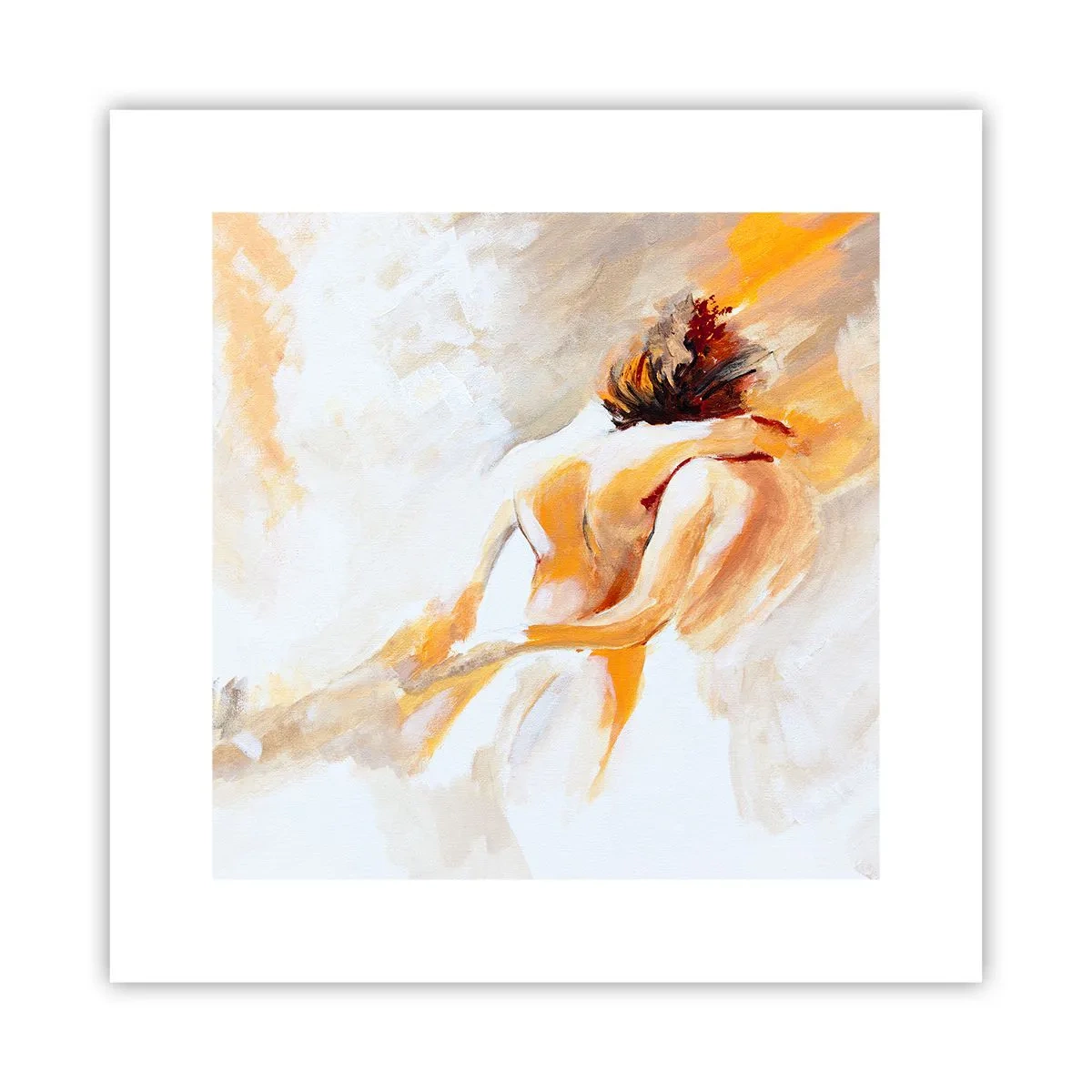 Poster - In de lucht van nabijheid - 30x30 cm