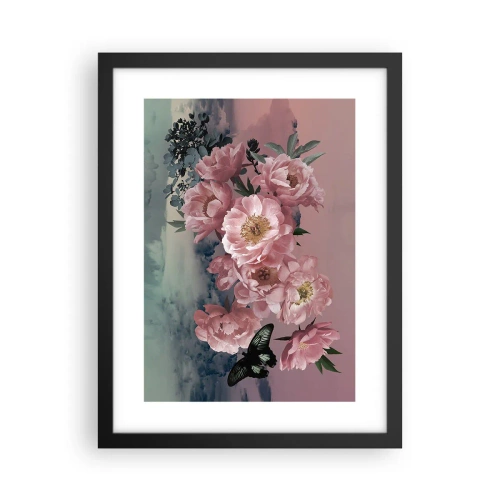 Poster in een zwarte lijst - Het hoogtepunt van de romantiek - 30x40 cm