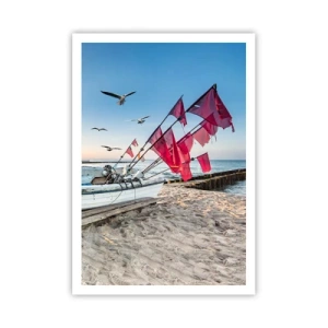 Poster - Een welverdiende rust - 70x100 cm