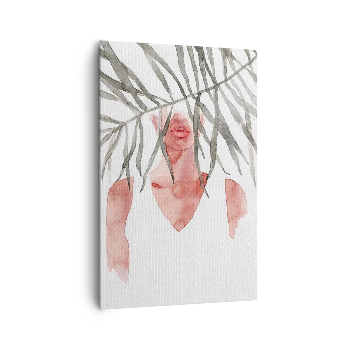 Schilderen op canvas - Vrouwe van de tropen - 80x120 cm