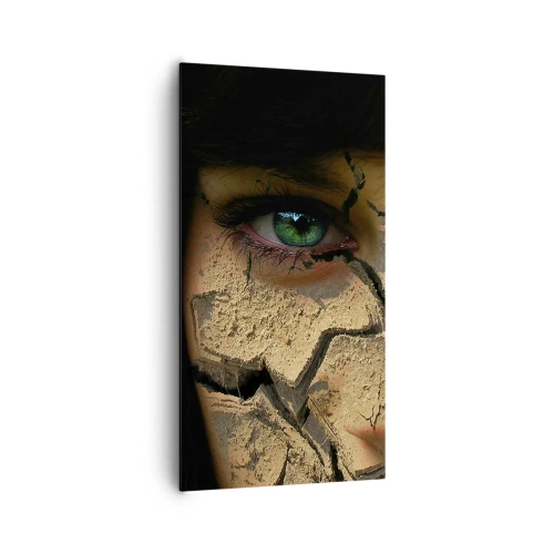 Schilderen op canvas - Verrukking en verschrikking tegelijk - 65x120 cm