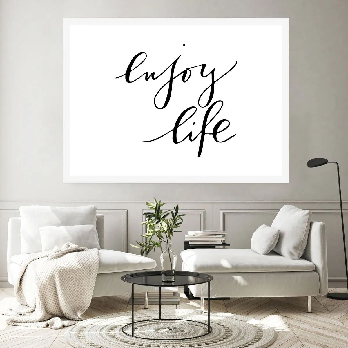 Poster - Niets aan toe te voegen… - 70x50 cm
