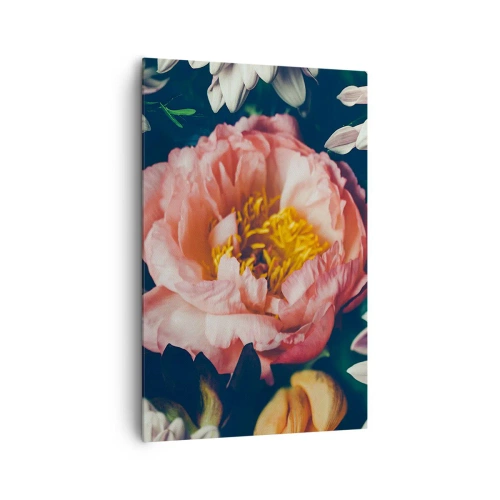 Schilderen op canvas - Met barokke pracht - 80x120 cm