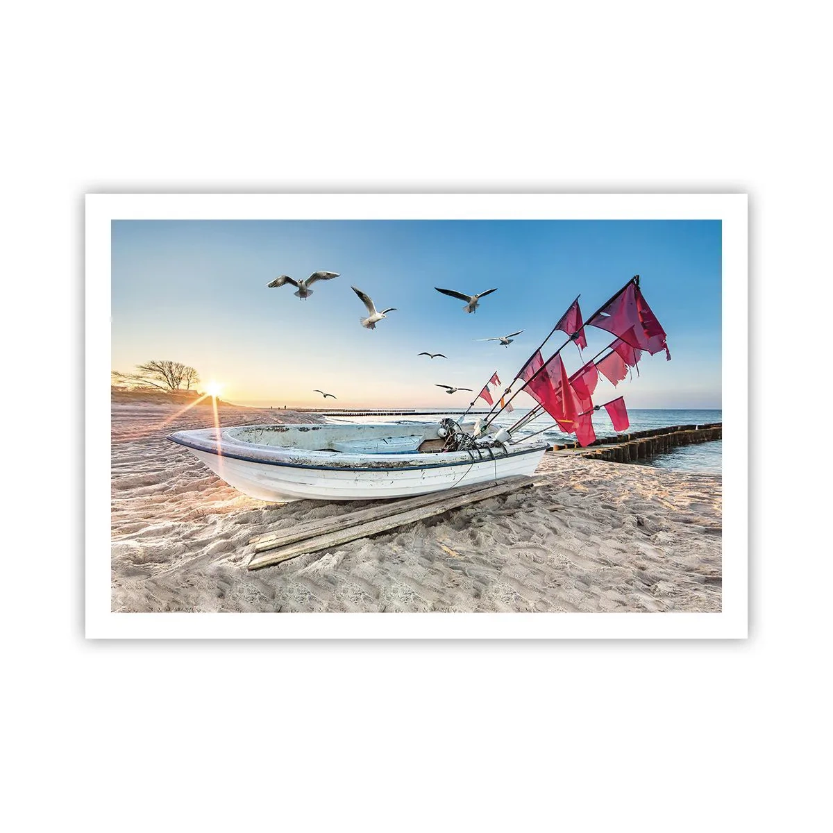 Poster - Een welverdiende rust - 91x61 cm