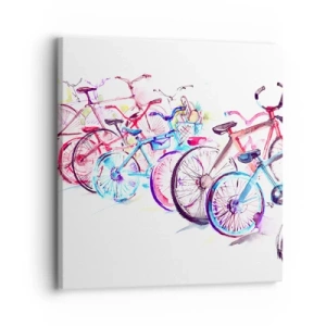 Schilderen op canvas - Congres van de Antymoto-club - 30x30 cm