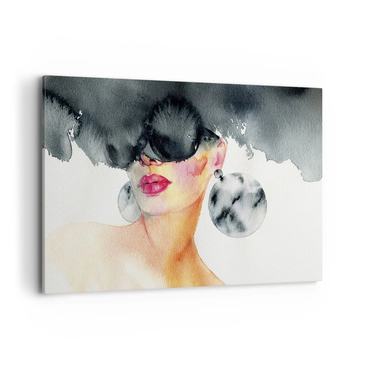 Schilderen op canvas - Het geheim van elegantie - 120x80 cm